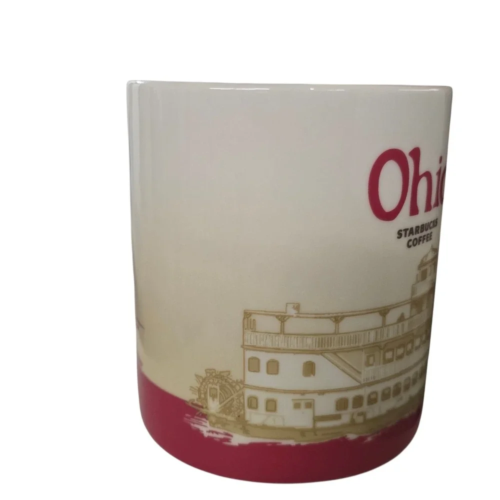 STARBUCKS OHIO Collector Series 2011 - 16 Fl oz Coffee Mug Cup